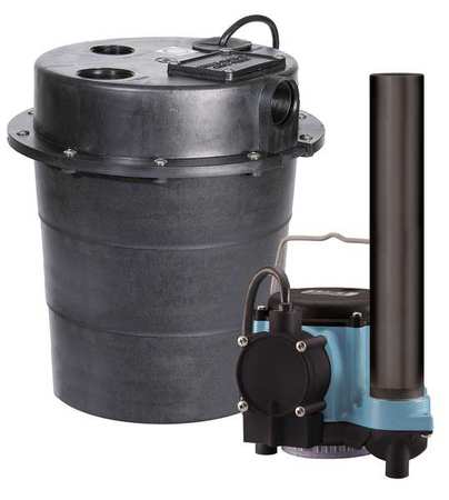 Little Giant Pump Sink Pump System, 1/3 HP, 115V, 9A, CI 506055