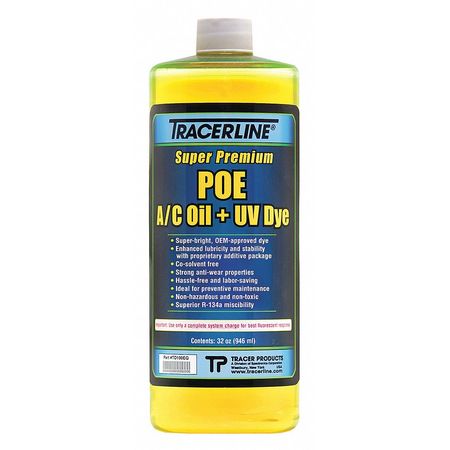 Tracerline POE Lubricant/Dye Bottle Green TD100EQ