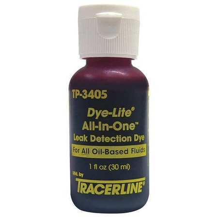 Tracerline Leak Detection Dye, Automotive, 1oz TP-3405