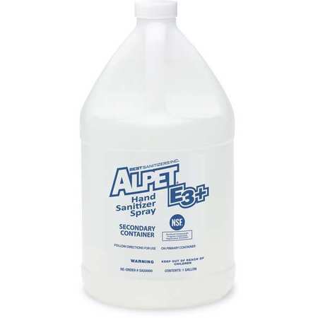 Best Sanitizers Secondary Container, 1 gal, refill not included SA20000