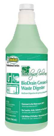 ODOBAN Bio Grease and Waste Digester, 32oz, PK12 928062-Q12