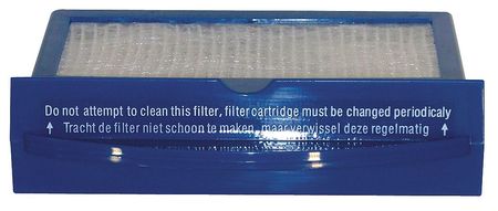 BISSELL COMMERCIAL Filter, High Efficiency, 1-3/4in.L, Plastic ULPACAS-09