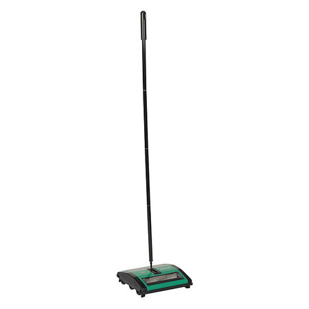 BISSELL COMMERCIAL Carpet Sweeper, 44in.H, Dual Rubber Rotor BG21