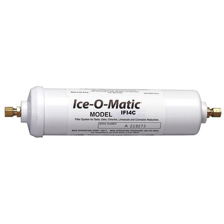 Ice-O-Matic Inline Water Filter, 1/4 in. Compression IFI4C