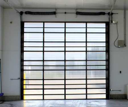 Survivor Dock Door, Aluminum, 8 ft H x 10 ft W G-SST10X08-SL