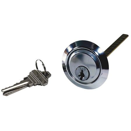 American Garage Door Supply Rim Cylinder, With Keys LRC10