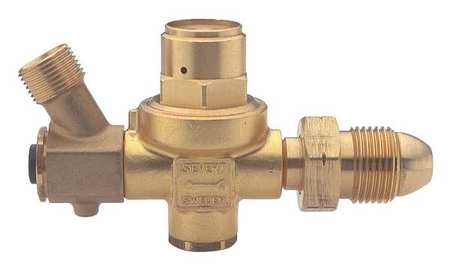 SIEVERT Preset Regulator, Single Stage, POL, 28 psi, Use With: Propane 3099-73