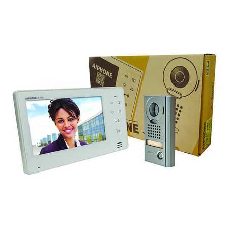 AIPHONE Video Intercom Station Kit, Zinc JOS-1V