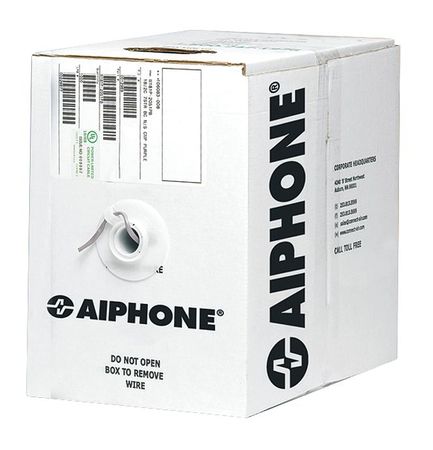 AIPHONE 22 AWG 2 Conductor Shielded Wire 500 ft. 82220250C