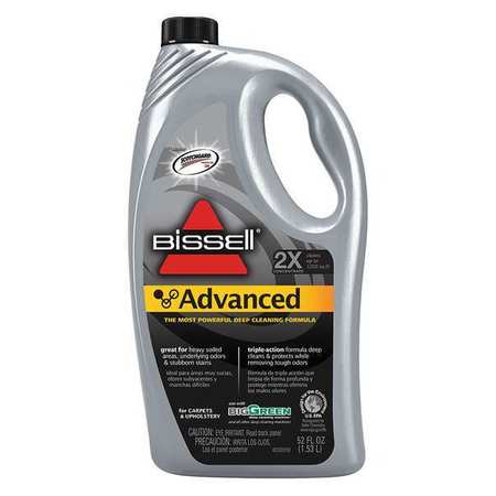 Bissell Commercial Carpet Cleaner, 52oz, Bottle, 9 to 9.8 pH 49G5-1
