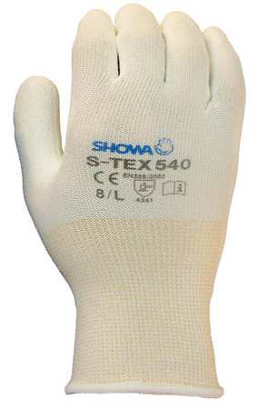 Showa Cut Resistant Gloves, S, White, Pr S-TEX540S-06