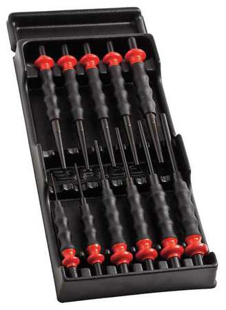 Facom Punch and Chisel Set, 7 Pieces, Steel FA-MOD.CG1