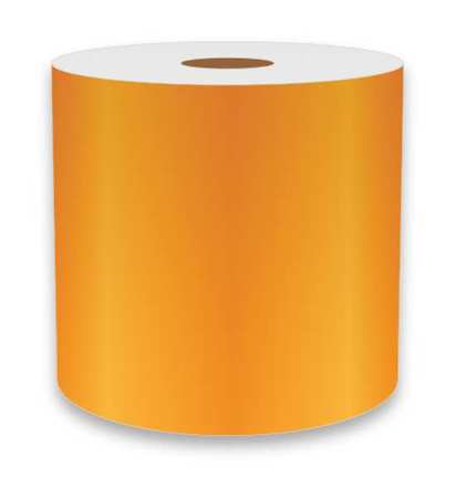 VNM SIGNMAKER Label Tape, Orange, 4in W, For Mfr No. VnM4, REFON-3102 REFON-3102