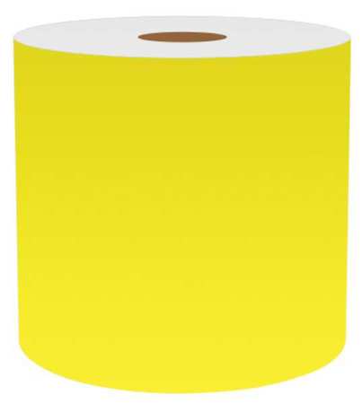 VNM SIGNMAKER Label Tape, Yellow, 4in W, For Mfr No. VnM4, FLUYL-3102 FLUYL-3102