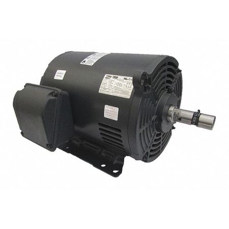 DAYTON 3-Phase General Purpose Motor, 10 HP, 254/6T Frame, 230/460V AC Voltage, 1,180 Nameplate RPM 36VF07