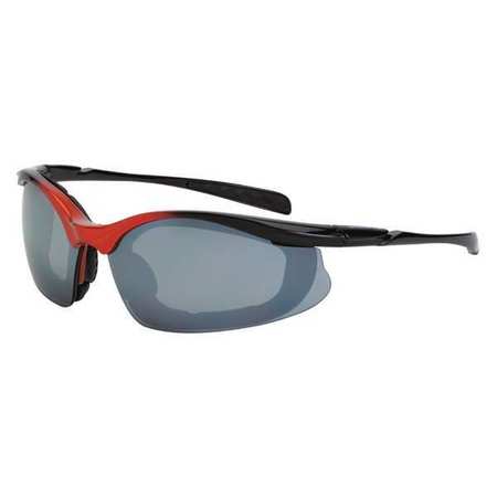 CROSSFIRE Safety Glasses, Mirror Scratch-Resistant 873