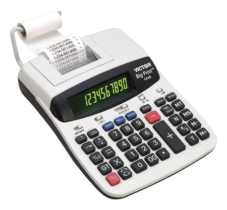 Victor Technology Commercial Calculator, Printing, 9-1/2in.L 1310