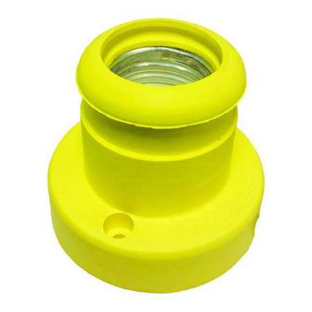 Shat-R-Shield Light Socket, Watertight, 2.13in.L, 2.5dia WATER TGHT SOCKET SM BSE W/SL