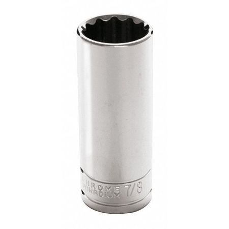 Performance Tool 1/2 in Drive, 7/8" 12 pt SAE Socket, 12 Points W32628