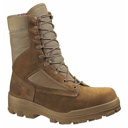 Bates Size 11-1/2 Men's Military/Tactical Steel Boots, Green E40501