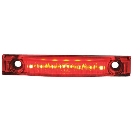 MAXXIMA Clearance Marker Light, LED, 0.6In H, Red M20341R