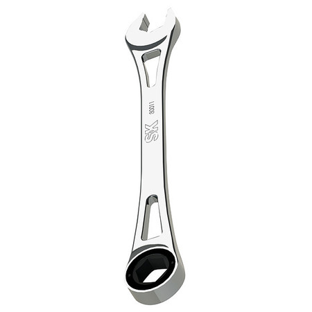 SK PROFESSIONAL TOOLS Ratcheting Wrench, Head Size 17mm 80011