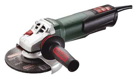 Metabo Angle Grinder, 6", 13 A, 9600 RPM, 120VAC WEP 15-150 QUICK