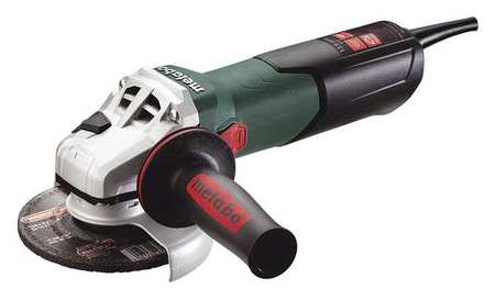 METABO Angle Grinder, 5", 13 A, 2800 to 11,000 RPM WEV 15-125 HT
