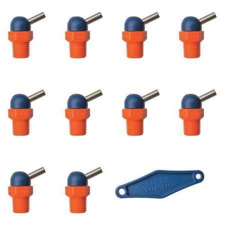 LOC-LINE Nozzle, CT Style, 0.160in.dia, PK10 79074