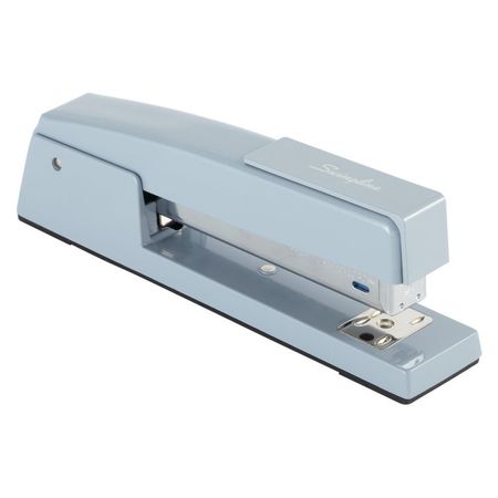 Swingline Stapler, Sky Blue, Metal, 4inD Throat S7074708