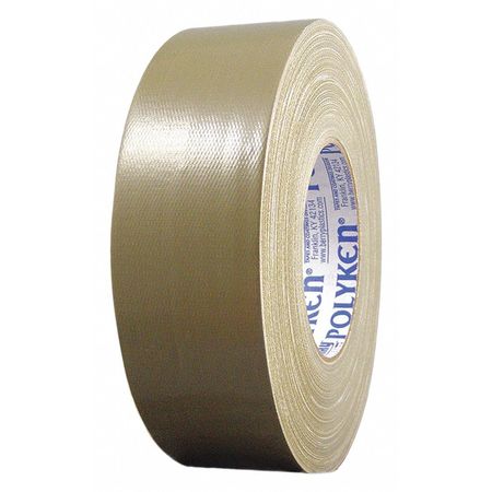 Polyken Duct Tape, 4 in. W, 60 yd. L, Olive, PK12 231