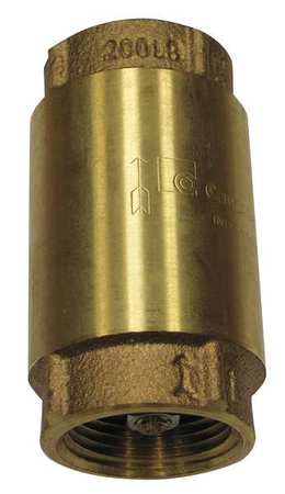 CAMPBELL 3/4" FNPT Low Lead Brass Spring Check Valve CV-3TLF