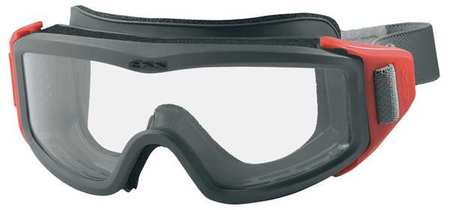 ESS Impact & Heat Resistant Safety Goggles, Clear Anti-Fog, Scratch-Resistant Lens, Firepro FS Series 740-0377