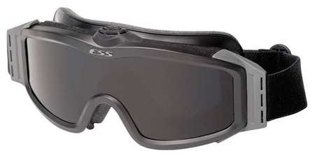 ESS Tactical Safety Goggles, Clear, Gray, Smoke Anti-Fog, Scratch-Resistant Lens, 5SY4 Series 740-0132