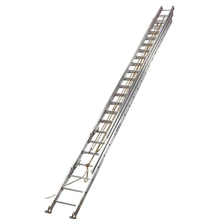 LOUISVILLE 60 ft Aluminum Extension Ladder, 250 lb Load Capacity AE1660