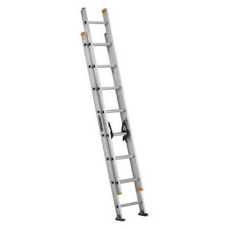 LOUISVILLE 16 ft Aluminum Extension Ladder, 250 lb Load Capacity AE3216