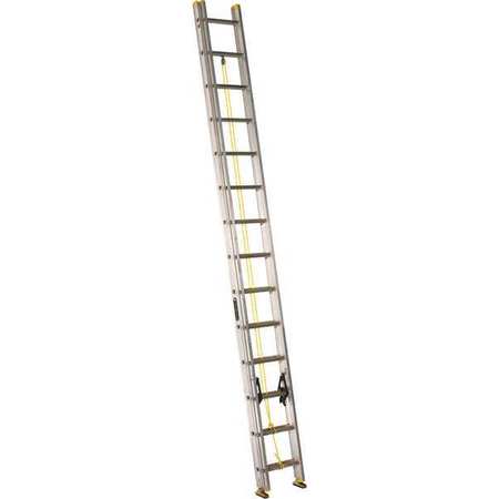 Louisville 28 ft Aluminum Extension Ladder, 250 lb Load Capacity AE3228