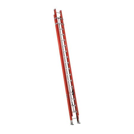 LOUISVILLE 36 ft Fiberglass Extension Ladder, 300 lb Load Capacity FE7236