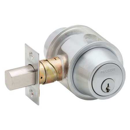 FALCON Deadbolt, HD, Satin Chrome D231CP6 626