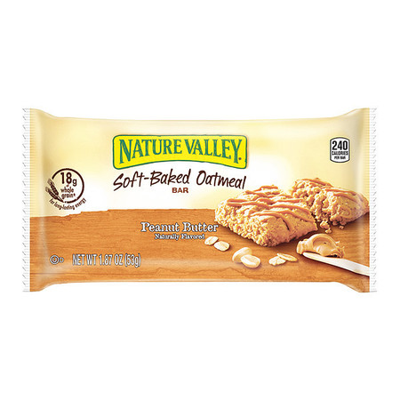 Nature Valley Oatmeal Bars, Peanut Butter/Dk Choc, 15 PK SN43402