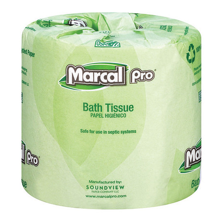 Marcal Pro Bath Tissue, 2 Ply, White, 48 PK 3001