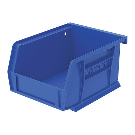 AKRO-MILS Bin, 3"H x 4.1"W x 5.4"D, Blue 30210B