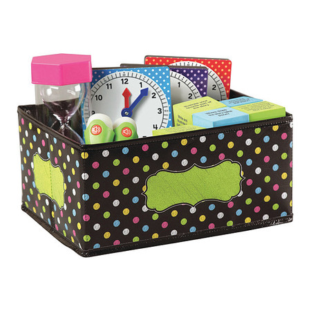 TEACHER CREATED RESOURCES Decorative Storage Bin, 5"H x 11"W 20764