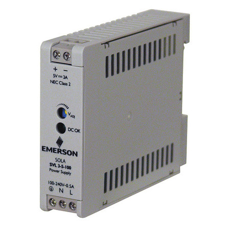 SOLAHD Din Rail Power Supply, 3 A, 15 W SVL35100