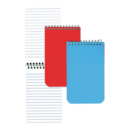 REDIFORM Memo Notebooks, 60 Sheets, 3" x 5", White 31120