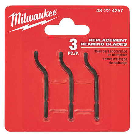 MILWAUKEE TOOL Replacement Reaming Blades (3-Piece) 48-22-4257
