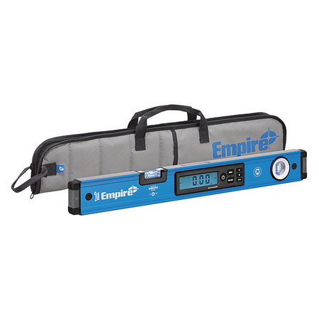 EMPIRE LEVEL 24" True Blue Magnetic Digital Box Level w/Case EM105.24