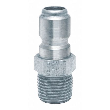 FOSTER Plugs, Straight-Thru, Steel, 1/2" 50MP