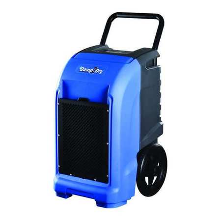 ZORO SELECT Industrial Dehumidifiers, 150 pt., Metal, 115 V AC 379A51