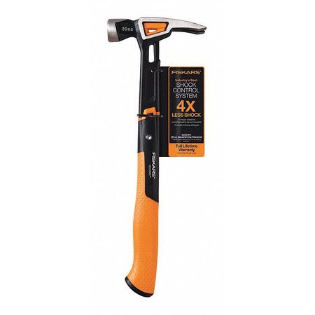 FISKARS IsoCore 20oz General Use Hammer 15.5" 750230-1002